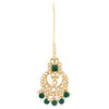 Aheli Traditional Gold Plated Kundan Choker Necklace Chandbali Earring &