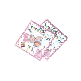 40pcs Pajama Party Napkins Sleepover Party Supplies For Girls Spa Slumber Party Beverage Birthday Hot Pink Pajama party decorations 6.5 In