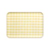 tatu Craft CN Luncheon Tray Milk Check with Non-Slip plastic