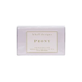 Peony Scent Triple Milled Bar Soap - 3 Piece Set
