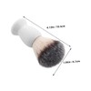 PACKOVE 2pcs Men Shaving Brush Ergonomic Handle for Comfortable Grip