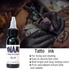 Dyna/mic Black Tatto Ink,Natural Plant Black Tatto Ink,Ve/gan Friendly Standard