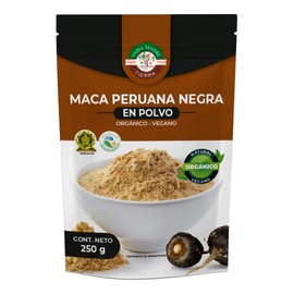 SABIA MADRE TIERRA - Maca Negra Peruana 250g - ORGANICA CERTIFICADA- 100% PURA -