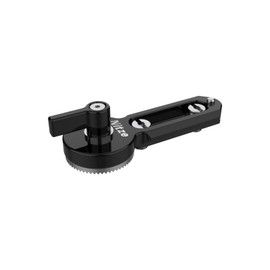 Nitze NATO Rail with ARRI Rosette, Quick Release NATO Rail Aluminium Alloy with Anti-Off Pin, NATO Rail Compatible with NATO Monitor Mount, EVF (3"/76 mm) - N49-NR3