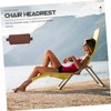 Outanaya Beach Chair Cushions Comfortable Headrest for Deck Chairs Removable