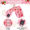 Cat Harness with Escape Proof - Fashionable Mesh Cat Dog