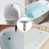 Pop Up Bath Plug, Universal Sink Plug 66mm Push Stopper