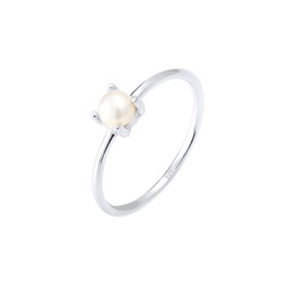 Elli 0611512916 Ring Freshwater Pearl Filigree 925 Silver, Sterling Silver, None