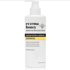 ECZEMA HONEY Champú Nutritivo - Ayuda Con La Psoriasis, La Dermatitis Y La Descamación - Champú Anticaspa Y Cuidado Diario Del Cuero Cabelludo -