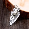 Eye of Horus Necklace for Men, Spear Arrowhead Necklace, Egyptian