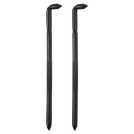 sourcing map 2pcs Offset Screwdriver PH1 Phillips Cross Head Right Angle 90 Degree Screw Driver Double Ended L-Type Hand Tool for Home Appliance Repair, Black