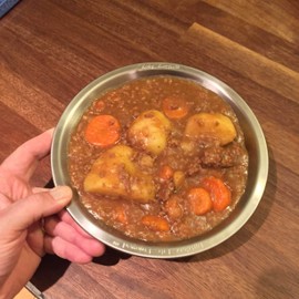 Camping Plate/Bowl Set - 2pcs | Food Grade Stainless Steel | Stackable | Durable and tough | Suitable for Outdoor or Indoor use | For Camping, Fishing, Hunting, Picnics, Survival or as a Kids bowl.