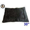 Ellie-Bo Reversible Tweed and Brown Faux Fur Mat Bed for