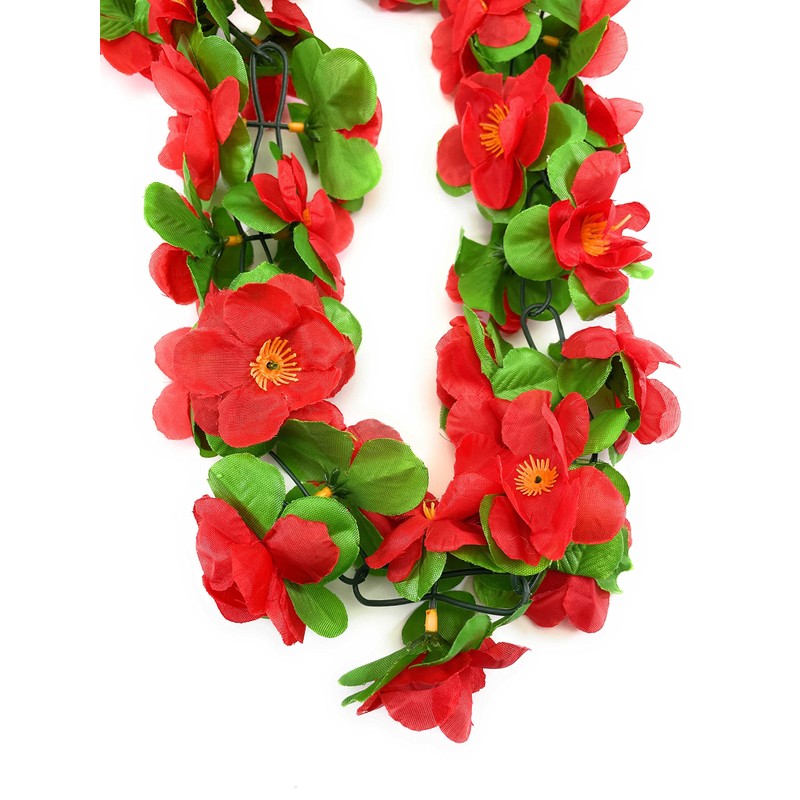 Bicycle Garland Artificial Flower Garland Approx. 130 cm to Decorate