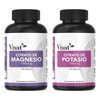 Citrato De Magnesio Y Potasio Vnat 1000mg 120Cp Bienestar Muscular