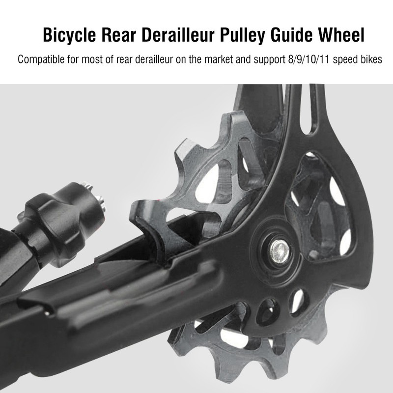 Lightweight 12T Mountain Bike Bike Bicycle Rear Derailleur Pulley Guide