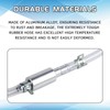 MLAHUIER Brake Fluid Bleeder Kit with Tube & Clamp, One