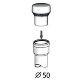 Hyp Ventilation Valve for Sanitary Facilities/Sewers – HYP Air Balance: 50 mm