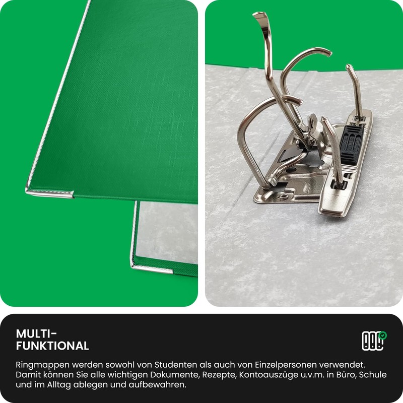 Netuno 1x Lever Arch File A4 Binder Pink 2 Ring