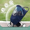 Universal Rain Cover for Stroller Pushchair Pram Weather Shield with