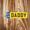 Pixie's Gifts Custom License Plate Keychain - Wooden Number Plate