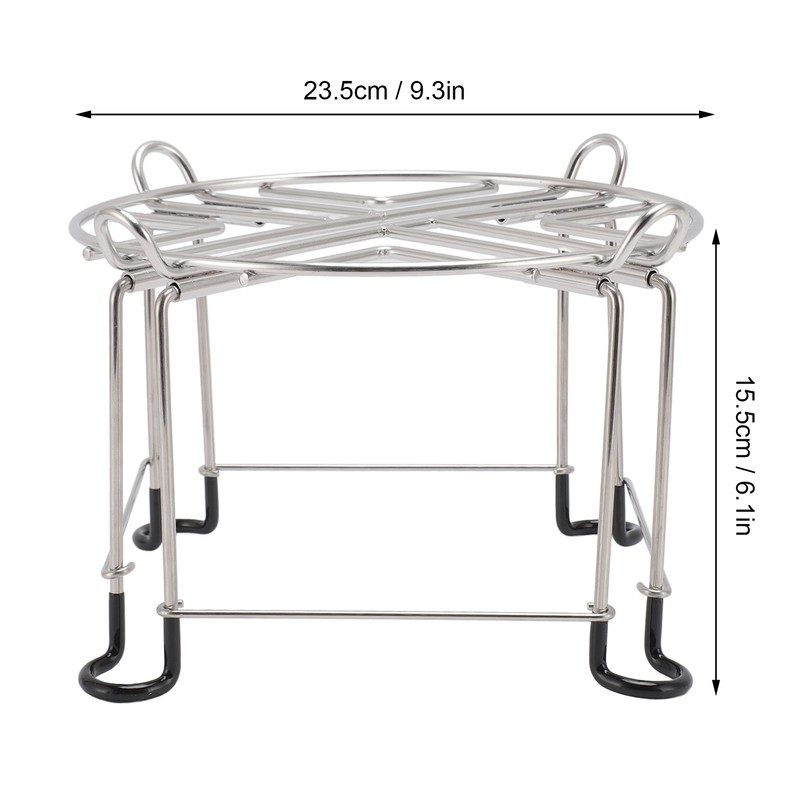 Water Filter Stand 6in Tall By 9in Diameter Countertop Stainless