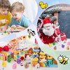 GGSTDDUP 80 Pcs Mini Resin Animals Ducks Tiny Resin Animals