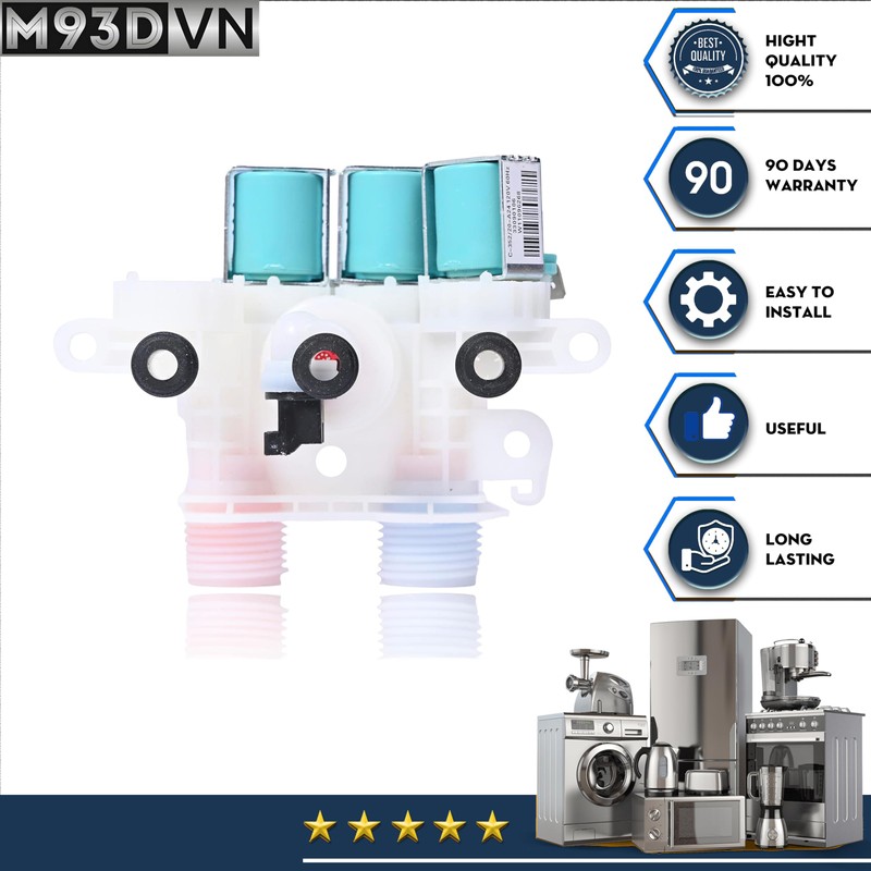 Water Inlet Valve Replacement For Maytag MVW6200KW0 MVW6200KW1 MVW6200KW2 MVW6230HC0