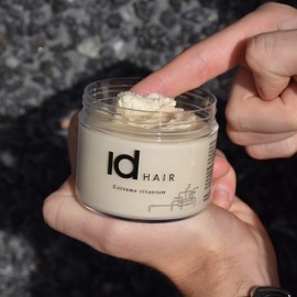 id Hair Extreme Titanium, Professional Hair Wax for Men, Extreme Hold and Medium Shine, Suitable for Short Hair, Paraben-Free, 100 ml