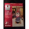(Ship from USA) 5 LED Penguin w/ Candy Cane Yard