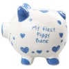 Lesser & Pavey My First Piggy Bank, Blue