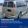 AmeriLite Black Replacement Brake Tail Lights Set For Chevy Express