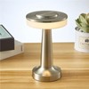 Lámpara de Mesa LED Portátil Control Táctil Retro, Lámparas de