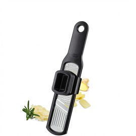 GEFU Rapino Garlic Grater - Small Hand Grater for the Kitchen for Slicing and Grating Garlic, Ginger and Other Spices