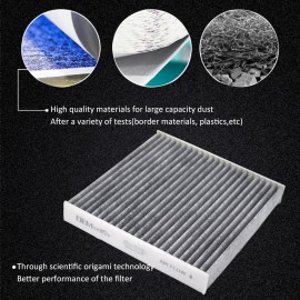 Charcoal Pollen Cabin Air Filter 80291-TF3-E01 For Honda Civic HR-V CR-V RDX TLX