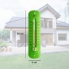 TFA Dostmann 12.2051.04 Analogue Indoor/Outdoor Thermometer Weatherproof Metal Green