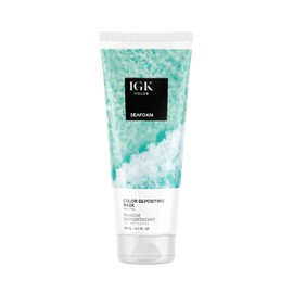 IGK Color Depositing Mask Seafoam - Pale Teal 180ml