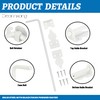 24" Heavy Duty Cane Bolt Gate Drop Rod Hardware Ground