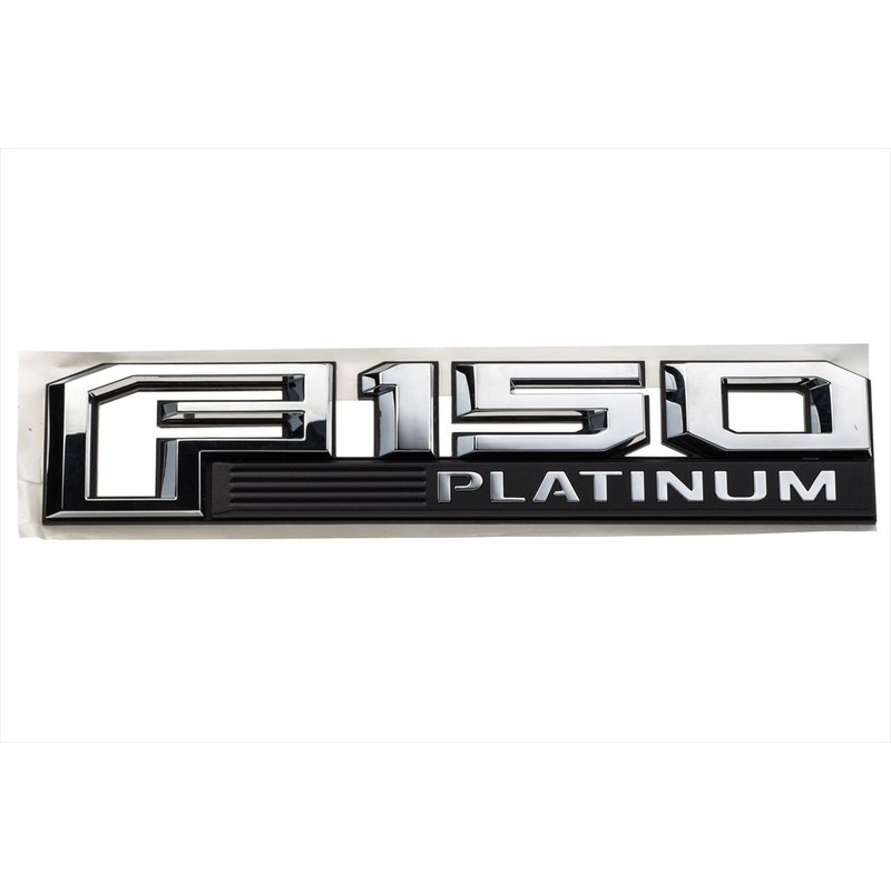 2015-2016 Ford F-150 Platinum Fender Emblem Chrome Left Driver OEM