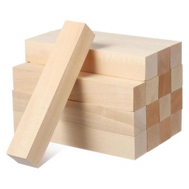 Pack of 50 Building Blocks, Wooden Blocks for Crafts, Natural Coloured Blocks, Craft Blocks, Craft Wood for DIY Projects, Craft Blocks Made of Wood, Craft Blocks (112 x 22 x 8 mm) Wooden Stones for
