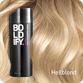 BOLDIFY Hair Fibres for Thinning Hair, Light Blonde, Invisible, 56 g Bottle, Conceals Hair Loss in 15 Seconds, Hair Thickening for Fine Hair for Men and Women