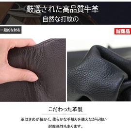 Jxleichi Clutch Wallet, Card Case, Genuine Leather, Zip-Around, Large Capacity, Can Hold 25 Cards, Magnetic Skimming Prevention, Bill Holder, Coin Purse, 7.9 x 4.3 x 1.2 Inches (20 x 10.8 x 3 cm)