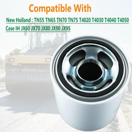 84257511 Hydraulic oil filter Compatible With New Holland TN55 TN65 TN75 Case IH Several Baldwin Tractor for Wix 57794,P765662, 47131195, 5174044, 84123428, 84168726,BT8899