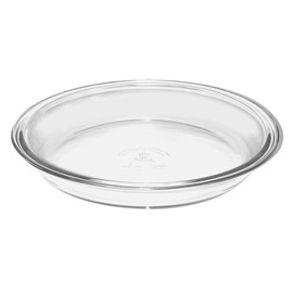 Anchor Hocking Anchor Hocking Glass Pie Plate, 9-Inch (Pack of 2)
