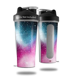 Decal Style Skin Wrap works with Blender Bottle 28oz Dynamic Pink Galaxy (BOTTLE NOT INCLUDED)