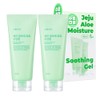 Shingmulnara Jeju Aloe Moisture Soothing Gel Double Set 200mL*2ea -