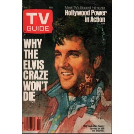 Signs for Mankind Elvis Presley TV Guide Cover Art 1985 Metal Poster Sign NEW
