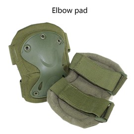 Qavctw Tactical Knee and Elbow Pads Set for Combat Airsoft Paintball Knee Protection Guard Pads Cycling Skateboarding Safety Gear Protective Guard Pads