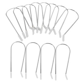 jojofuny 16pcs Stainless Steel Hot Curler Clips for Hair Rollers Replacement for Securing Heated Curlers for Styling and Volume Enhancement