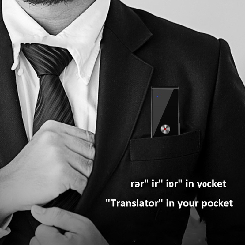 Bluetooth Translator Device 96 Languages APP Synchronization High Accuracy 400mAh